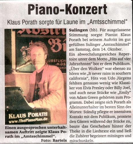 Amtsschimmel in Sulingen